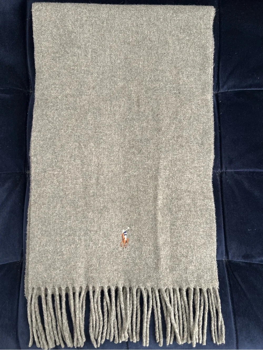 Vintage Polo Ralph Lauren Lambs Wool Scarf